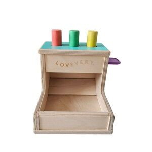 Lovevery Wooden Peg Drop Montessori Development Toy For Babies Toddlers